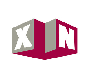 XN Initial Logo for your startup venture