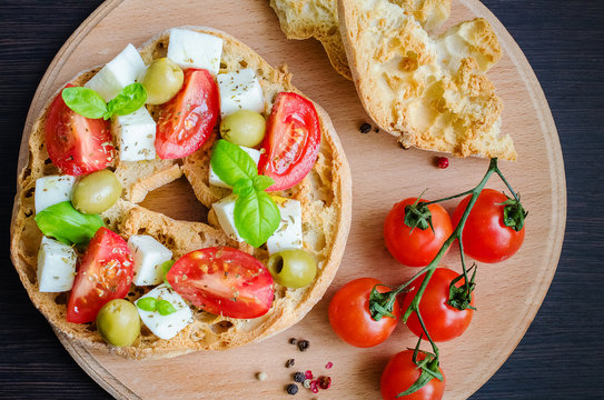 Italian appetizer Friselle