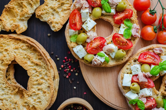 Italian appetizer Friselle