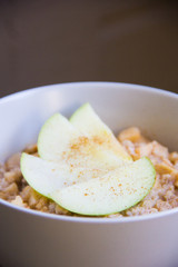 Oatmeal + Apples