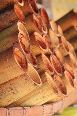 Bamboo of sticky rice