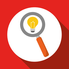 Flat illustration about digital marketing design 