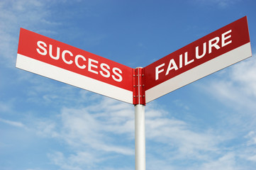 success or failure sign