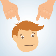 Flat illustration about success design, business related