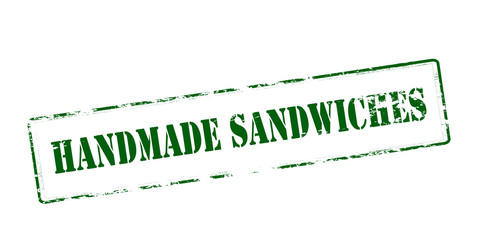Handmade sandwiches