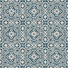 Seamless worn out antique background 123_lace flower round kaleidoscope
