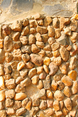 tiny stone decorated on home wall