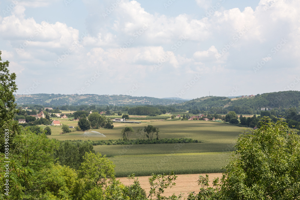 Sticker The Dordogne's Farmland