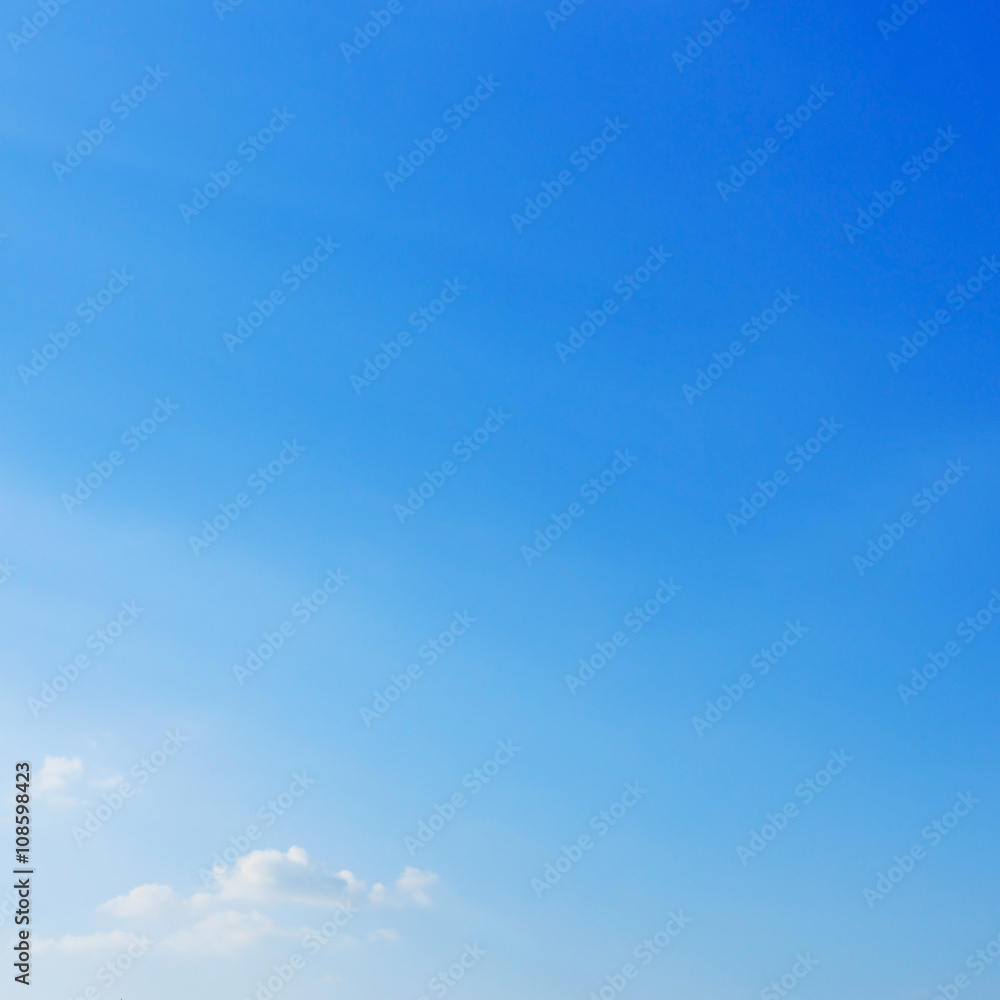 Poster clear blue sky background