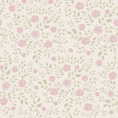 Floral seamless pattern