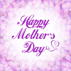 Happy mother's day background.