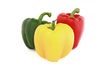 Bell pepper three colors