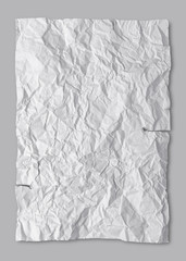 Wrinkled paper