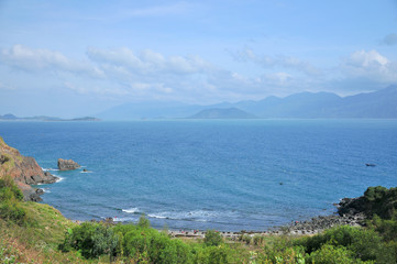 Obraz premium Nha Trang sea, Vietnam