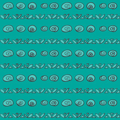 Seamless abstract background, patterns of ancient America, the A