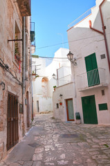 Alleyway. Polignano a mare. Puglia. Italy. 