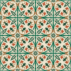 Vector seamless pattern background.