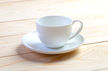 Obraz premium Empty coffee cup