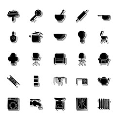 City Places icon set 
