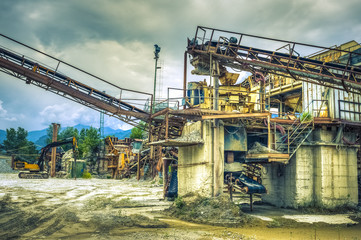Fototapeta premium heavy industry