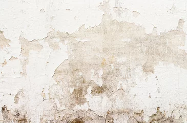 Keuken foto achterwand Verweerde muur witte betonnen muurtextuur
