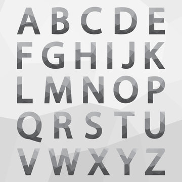 Polygonal Alphabet Set.