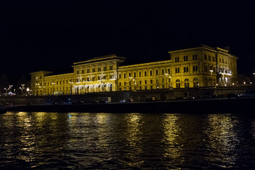 Fototapeta premium Corvinus University. Budapest, Hungary .