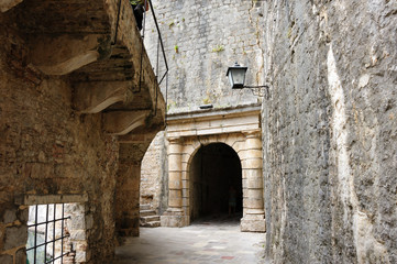 Kotor old town ramparts