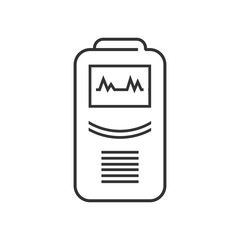 line icon Medical Device Icon, Health care portable