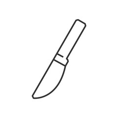 line icon Medical Device Icon, Scalpel