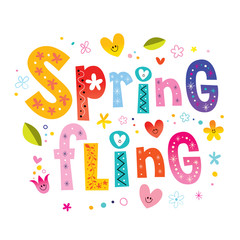 Spring fling - obrazy, fototapety, plakaty