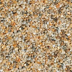 Quartz sand. Seamless square texture. Tile ready.