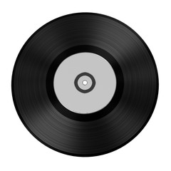 3d render of audio record (vinyl)