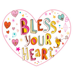 Bless your heart love design