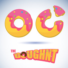 doughnut - vector