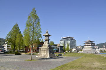 Fototapeta premium 琵琶湖湖畔