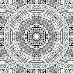seamless pattern with mandalas
