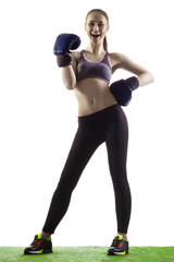 Fototapeta premium Young Fitness Woman