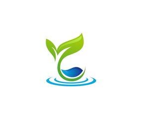 Plant water logo