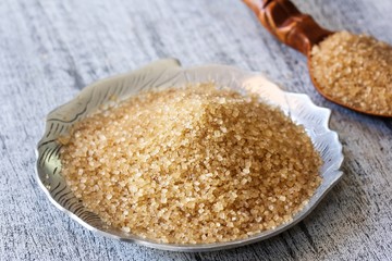 Raw sugar still life