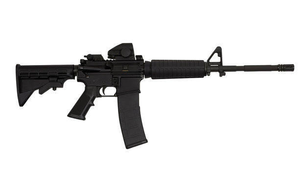 AR15 M4A1 Style Weapon USA Combat Automatic Rifle