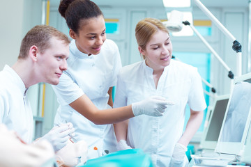 New technology in dental cabinet