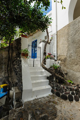 A typical house for rent on Alicudi island, Italy.