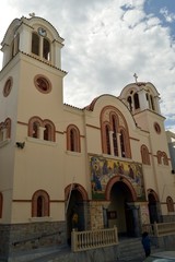 Greek Orthodox Church in Greece. - obrazy, fototapety, plakaty