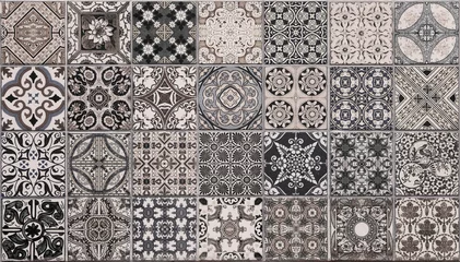 Tapeten ceramic tiles patterns from Portugal. © subinpumsom