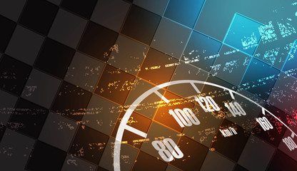 Racing square background, vector illustration abstraction in racing car track