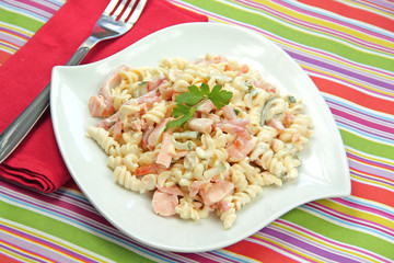 salade de pâtes au saumon 21042016