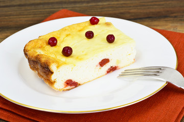 Delicious Baked Cottage Cheese Casserole