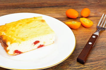 Delicious Baked Cottage Cheese Casserole