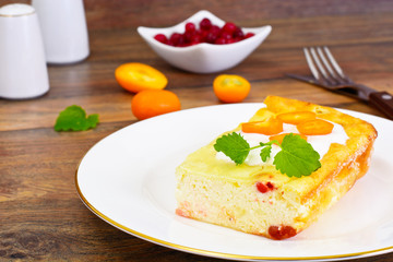 Delicious Baked Cottage Cheese Casserole